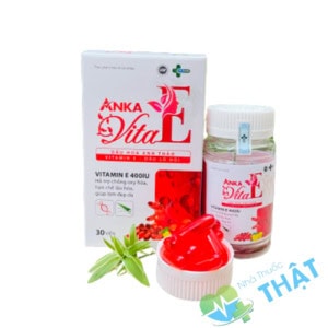 ANKA VITA E Hộp 30 Viên - Hỗ trợ chống oxy hóa, đẹp da