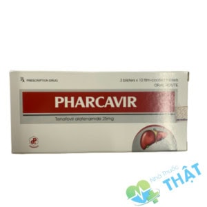 Pharcavir 25Mg Pharbaco Điều Trị Viêm Gan B