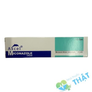 Axcel Miconazole Cream 15g điều trị nấm da