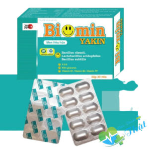 Biomin Yakin Hộp 3 Vỉ - Bổ Sung Lợi Khuẩn, Cải Thiện Rối Loạn Tiêu Hóa
