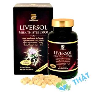 LiverSol Milk Thistle 35000 Bổ Gan