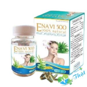Enavi 500 Lọ 30 Viên - Giúp Giảm Lão Hóa Da, Duy Trì Vẻ Đẹp Da