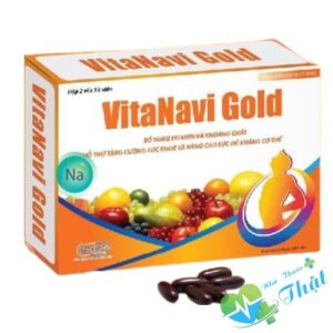 VitaNavi Gold Hộp 2 Vỉ - Cung Cấp Vitamin, Khoáng Chất, Tăng Cường Sức Khỏe