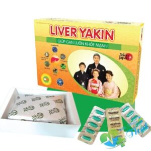 Liver Yakin Hộp 12 Vỉ - Giúp Gan Luôn Khỏe Mạnh