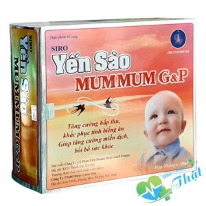 Yến Sào Mum Mum G&P Hộp 20 Ống - Giúp Trẻ Ăn Ngon Ngủ Ngon