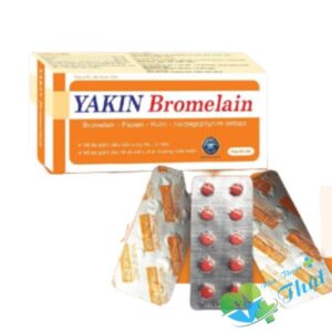 Yakin Bromelain Hộp 5 Vỉ - Giảm Sưng Đau Tụ Máu