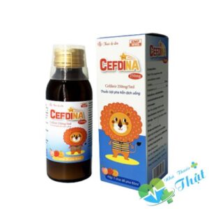 Cefdina Lọ 60ml - Điều Trị Viêm Tai