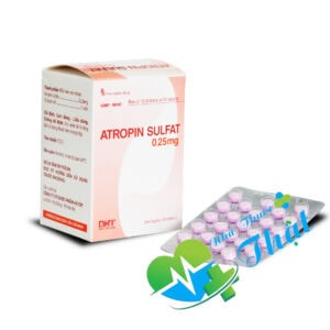 Atropin Sulfat 0,25mg Hộp 250 Viên