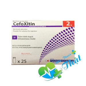 Cefoxitin 2g Hộp 25 Lọ