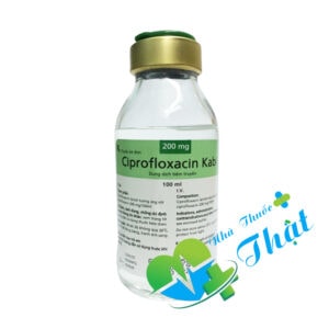 Ciprofloxacin Chai 100ml