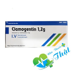Clamogentin 1.2g Hộp 10 Lọ