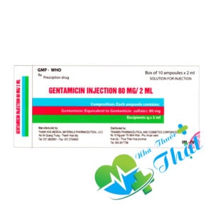 Gentamicin Injection Hộp 10 Ống