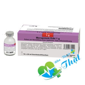 Meropenem Kabi 1g Hộp 10 Lọ