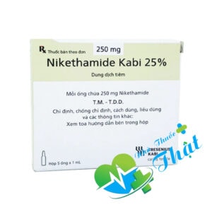 Nikethamide Kabi 25% Hộp 5 Ống