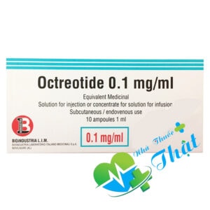 Octreotide 0,1mg Hộp 10 Ống