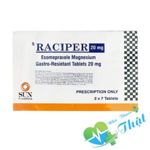 Raciper 20mg Hộp 14 Viên – Điều Trị Viêm Loét Dạ Dày