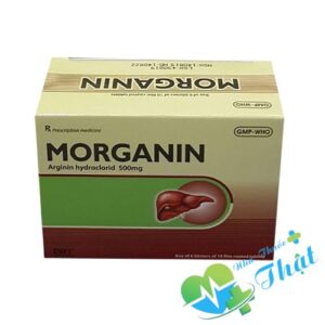 Morganin Hộp 60 Viên - Giải Độc Gan, Trị Mụn Nhọt