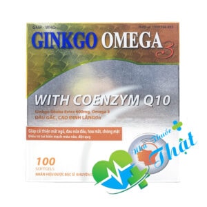 Ginkgo Omega 3 Hộp 100 Viên