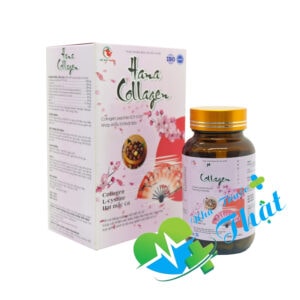 Hana Collagen Hộp 30 Viên - Trẻ Hóa Làn Da, Trắng Sáng