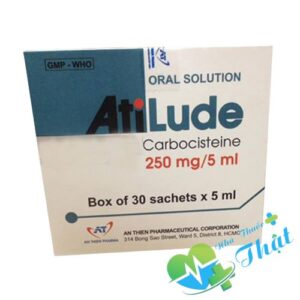 Atilude Hộp 20 Gói - Giúp Tiêu Đờm Hiệu Quả