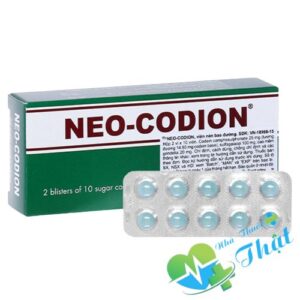 Neo codion Hộp 20 Viên - Điều Trị Ho Hiệu Quả Của Pháp