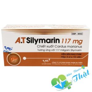 AT Silymarin 117mg Hộp 30 Viên - Trị Bệnh Gan