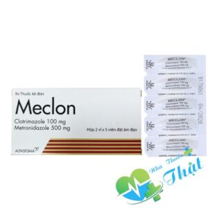 Meclon Hộp 10 Viên Đặt - Điều Trị Viêm Nhiễm Phụ Khoa