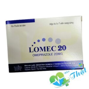 Lomec 20 Hộp 28 Viên - Điều Trị Loét Dạ Dày, Tá Tràng