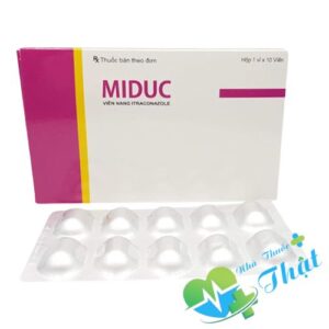 Miduc Hộp 10 Viên - Điều Trị Nhiễm Nấm Âm Đạo, Nấm Da