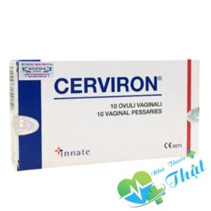 Cerviron Hộp 10 Viên - Điều Trị Bệnh Phụ Khoa