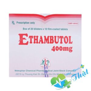 Ethambutol Hộp 20 Vỉ - Điều Trị Lao Hiệu Quả