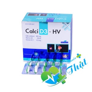 Calci D3 HV Hộp 100 Viên