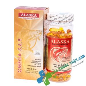 Alaska Omega 3 6 9 Hộp 100 Viên - Bổ Mắt, Chống Mỏi Mắt