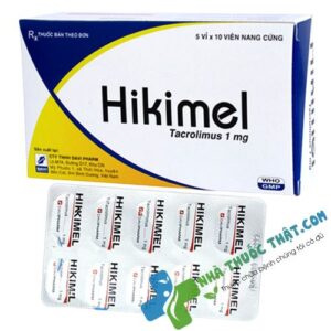 Hikimel Hộp 100 Viên – Ngăn Ngừa, Trị Thải Ghép