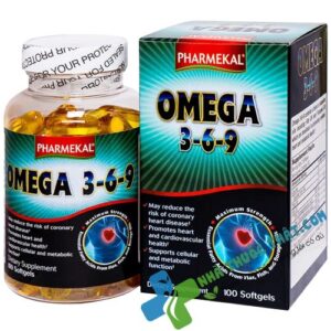 Omega 3 6 9 Hộp 100 Viên - Giảm Nguy Cơ Xơ Vữa Động Mạch