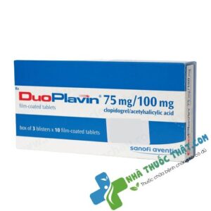 DuoPlavin Hộp 30 Viên - Điều Trị Bệnh Tim Mạch