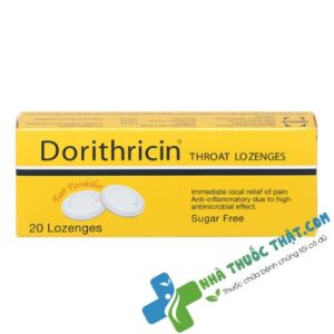 Dorithricin Hộp 20 Viên - Viên Ngậm Họng
