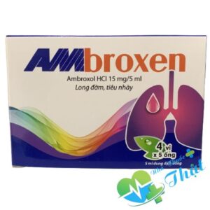 Ambroxen Hộp 20 Ống - Dung Dịch Uống Nong Đờm