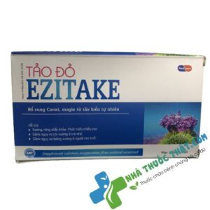 Tảo Đỏ Ezitake Hộp 10 Gói - Bổ Sung Canxi, Giúp Bé Cao Lớn