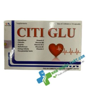 Citi Glu Hộp 20 Viên - Bổ Não, Hoạt Huyết