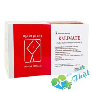 Kalimate 5g Hộp 30 Gói - Trị Tăng Kali Máu