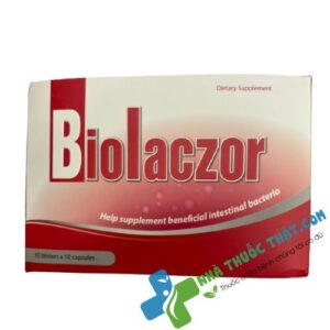 Biolaczor Hộp 100 Viên - Cân Bằng Hệ Vi Sinh Đường Ruột