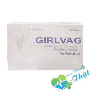 Girlvag Hộp 7 Viên - Điều Trị Nhiễm Khuẩn Âm Đạo
