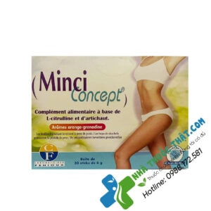 Minci Concept Hộp 30 Gói - Thực Phẩm Hỗ Trợ Giảm Cân Của Pháp