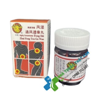 Feng Shi Zhui Feng Tou Gu Wan Lọ 60 viên - Phong Thấp Truy Phong Thấu Cốt Hoàn Hồng Kong