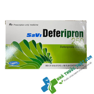 Savi Deferipron Hộp 30 Viên - Điều Trị Dư Thừa Sắt