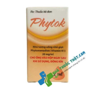 Phytok Hộp 2ml - Chống Xuất Huyết