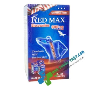 Red Max 6800mg Hộp 100 Viên - Hỗ Trợ Điều Trị Cho Người Thoái Hóa