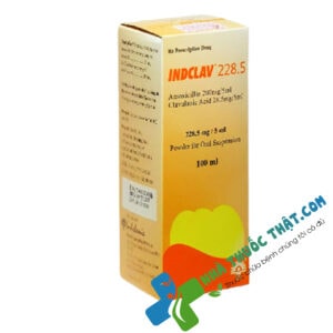 Indclav Hộp 100ml – Trị nhiễm trùng đường hô hấp trên & dưới