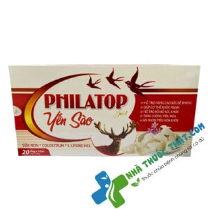 Philatop Yến Sào Hộp 20 Ống - Tăng Cường Sức Đề Kháng